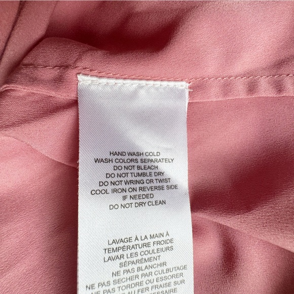 BHLDN Anthropologie Iris One Shoulder Cutout Printed Chiffon Maxi Gown | MEDIUM - Picture 13 of 15